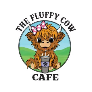 The Fluffy Cow Cafe logo